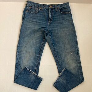 Madewell Blue Straight Leg Jeans